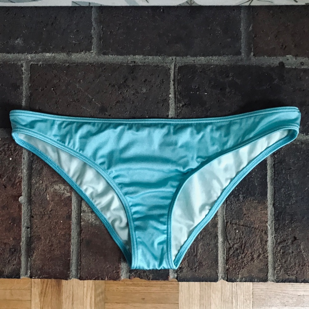 Victoria’s Secret aqua blue cheeky bikini bottoms